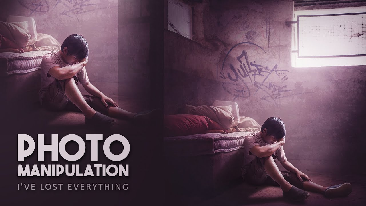 Photo Manipulation Soft Light Color Effects - I've Lost Everything