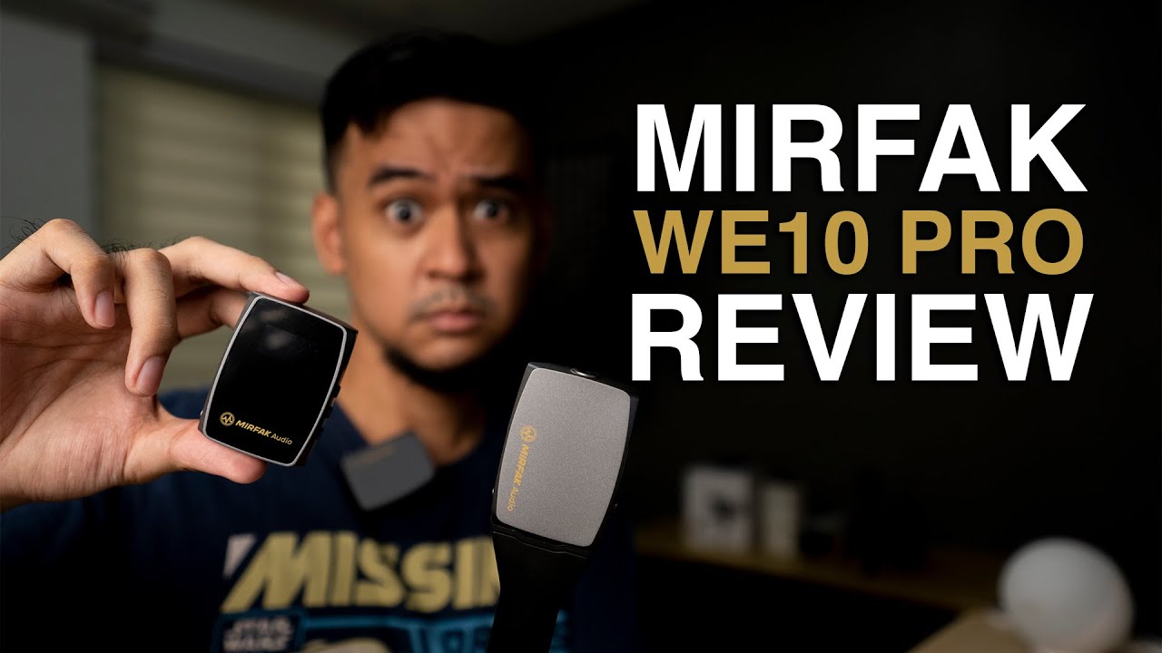 Best wireless microphone alternative to the Rode Wireless Go II? | Mirfak WE10 Pro Review