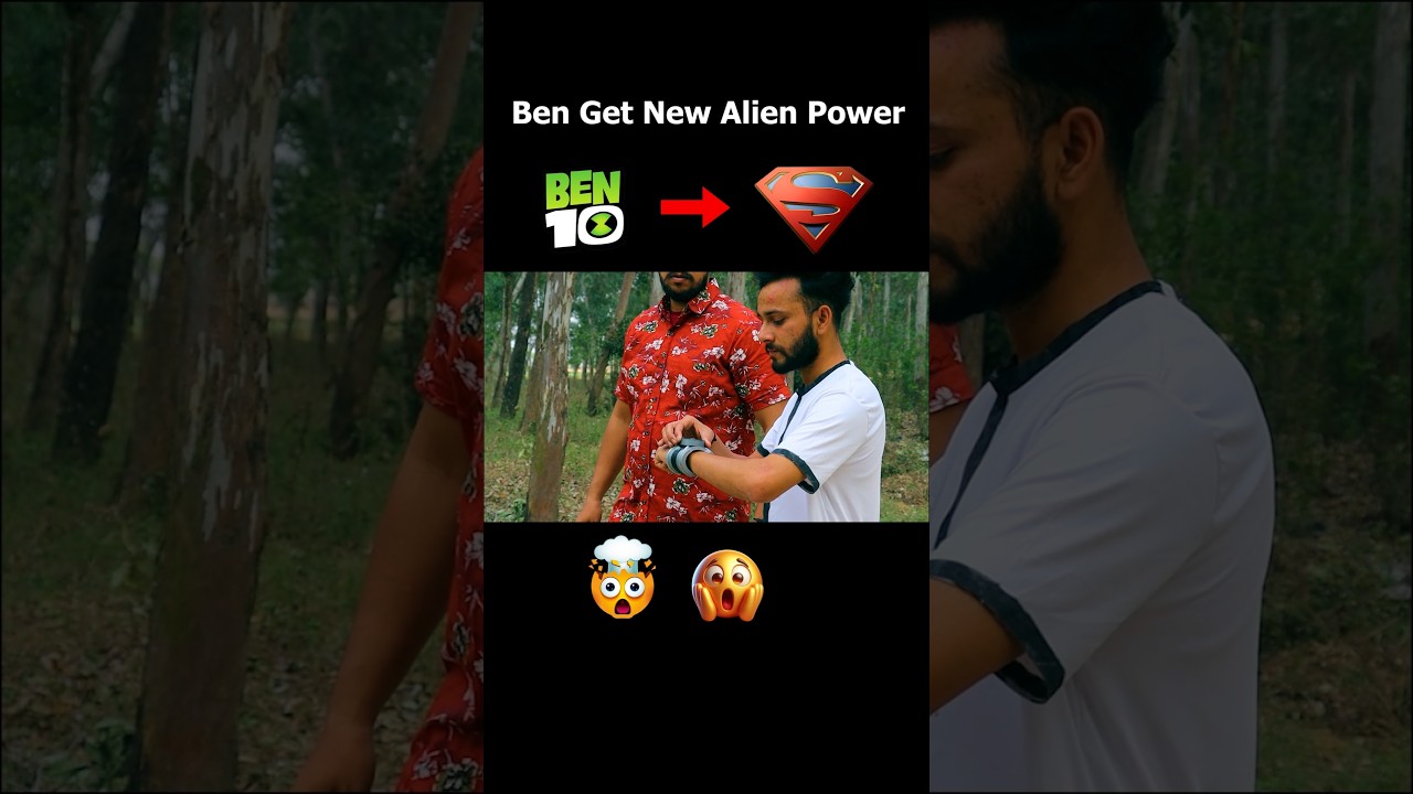 Ben 10 Transformation into Super-Man! #ben10 #omnitrix #ben10classic #3dsingh