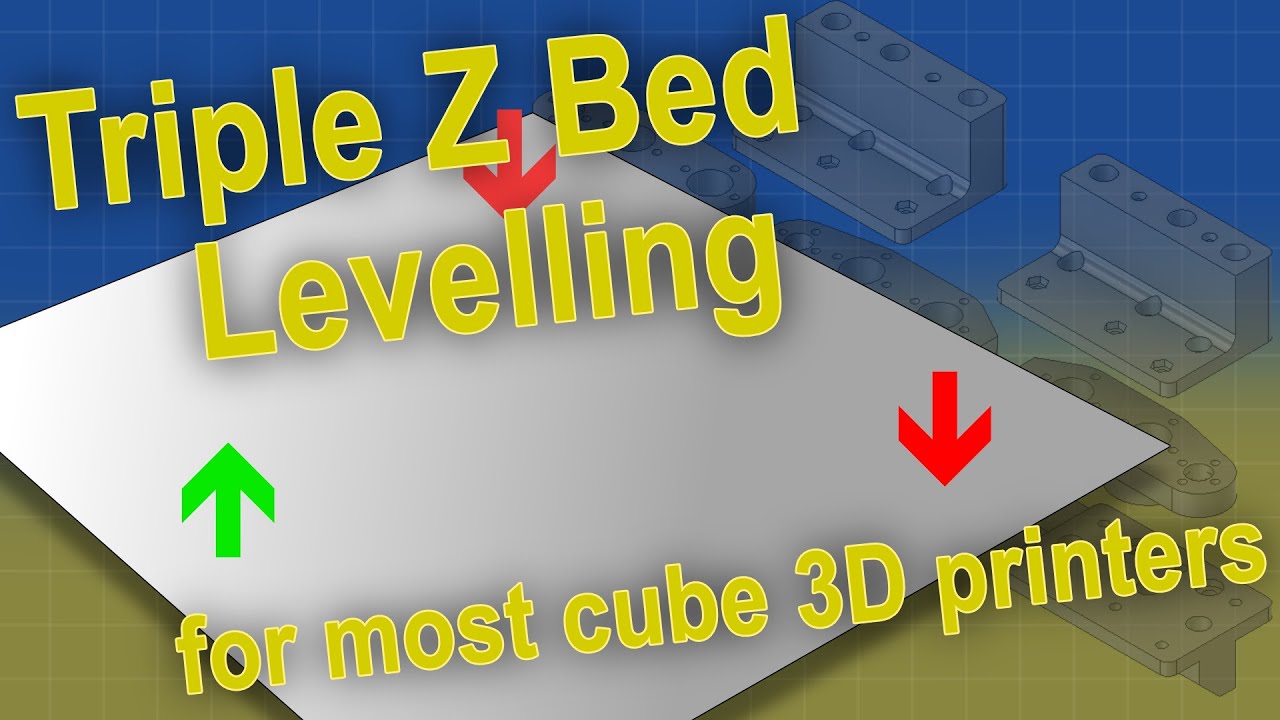 Выравнивание стола Triple Z для вашего 3D-принтера Cube