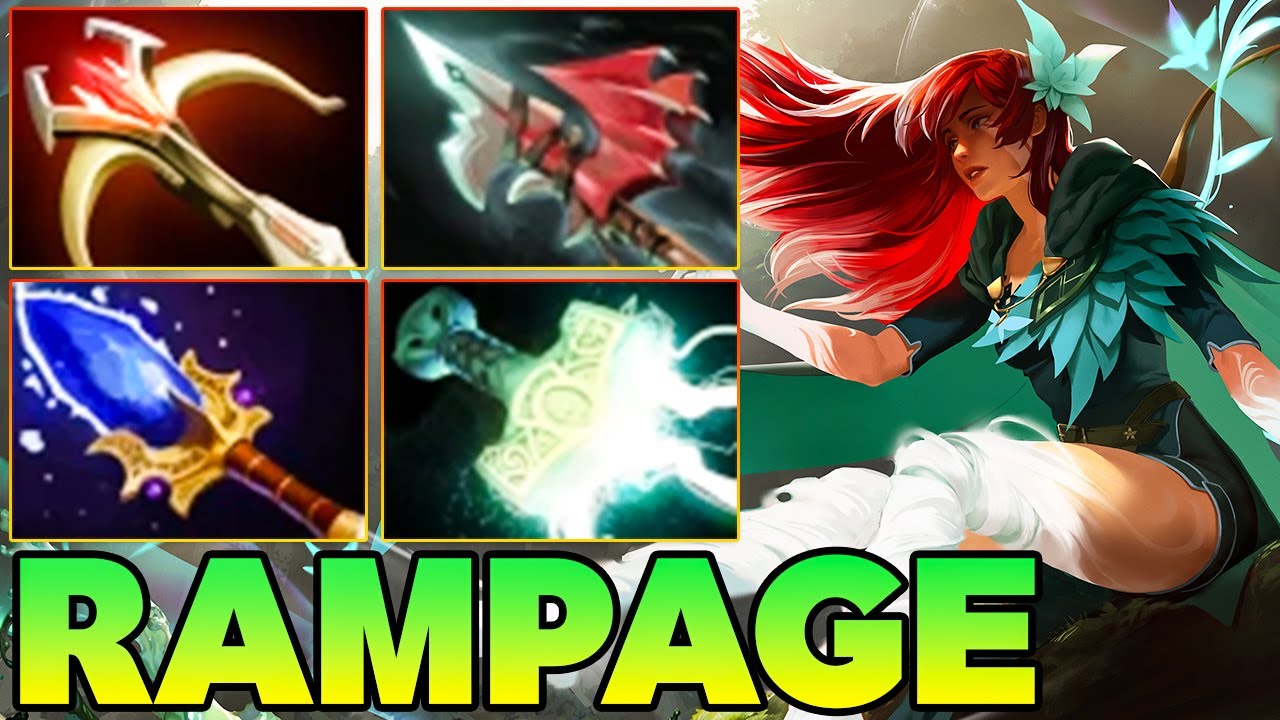 Rampage + 27 Kills Windranger Dota 2 ! Windranger Dota 2 Carry Safelane 7.40 Meta Pro Gameplay Build