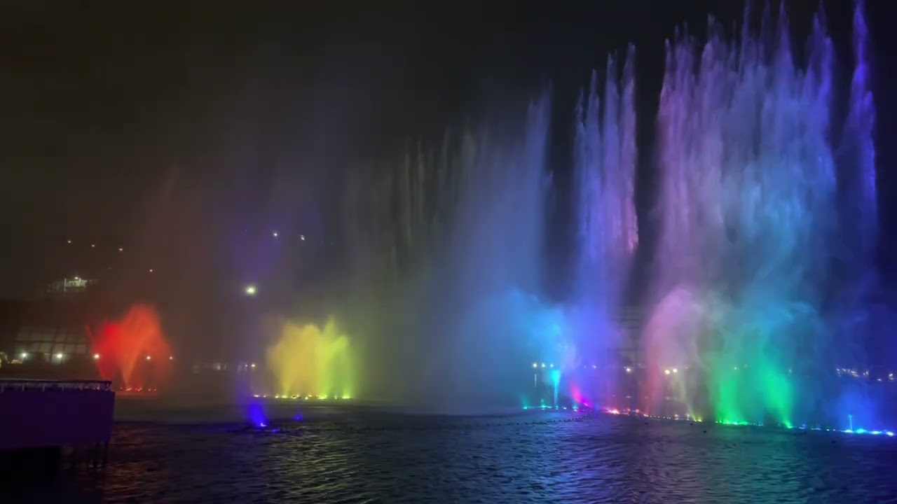 Okada Manila Fountain 2022 We Are The Champions