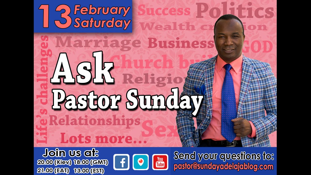 HOW DID YOU KNOW PASTOR BOSE WILL BE YOUR WIFE? - Ask Pastor Sunday - Episode 11