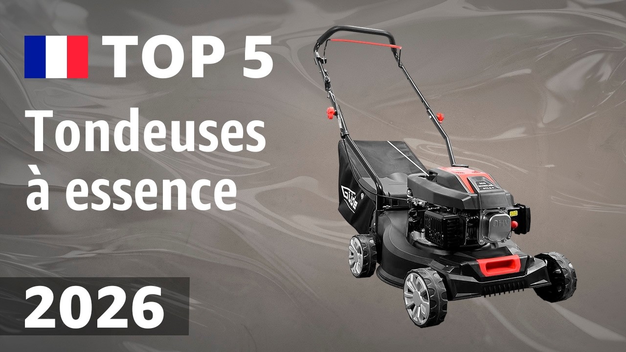 TOP—5. Meilleures tondeuses à essence. Test & Comparatif 2026