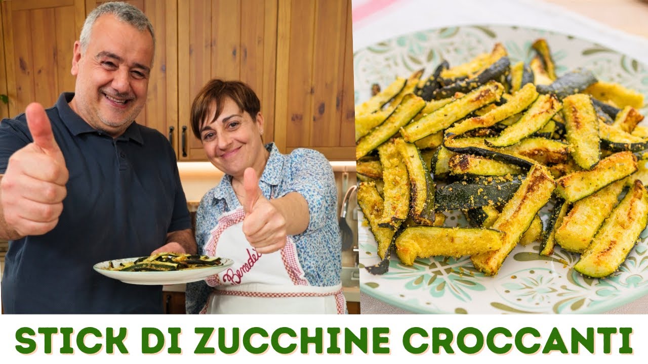 🥒 STICK DI ZUCCHINE CROCCANTI 🥒 in Friggitrice ad Aria - Ricetta Inutile di Marco 😁