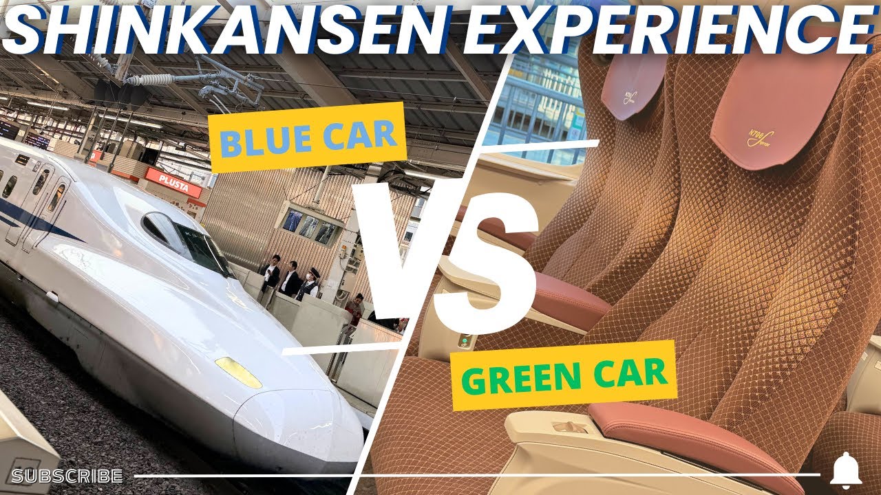 What to know BEFORE you Ride Japan's Shinkansen Bullet Train | Economy vs. Business Class!