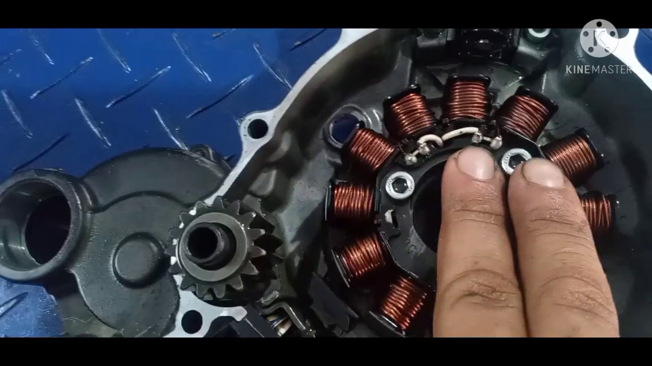 Dicas! Teste e diagnostico no sensor CKP, e stator (Bobina de carga) Yamaha Lander 250, 2020.