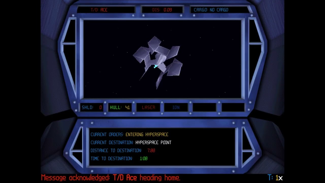 Star Wars: Tie Fighter (1995) Combat Chamber Tie Defender Mission 1: Dogfighting! Hard Part 1/3