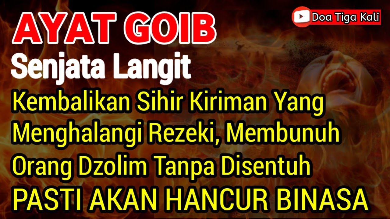 Orang Zalim Takut Ayat Ini! ILMU Ghaib Mereka Bisa Patah Seketika
