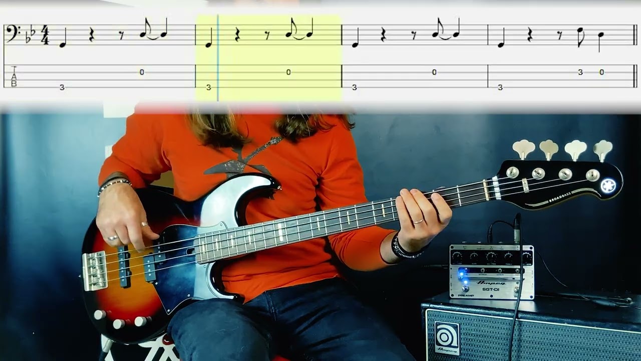 Audioslave - Like a Stone (bass cover tabs) | Rockschool Bass Grade Debut #basscover