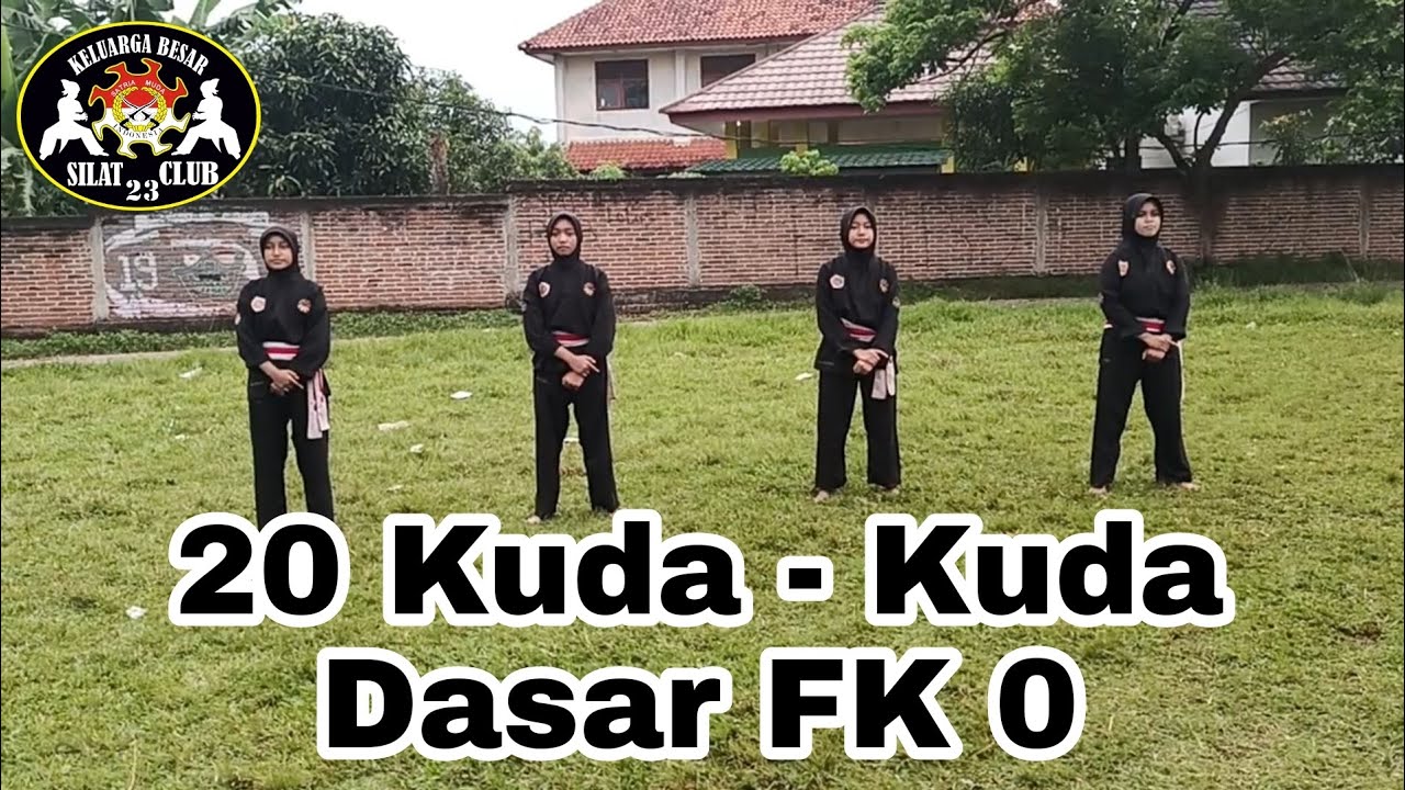 Kuda - Kuda Dasar Faktor Kesulitan 0#pesilatmuda #satriamudaindonesia #pencaksilatindoneisa