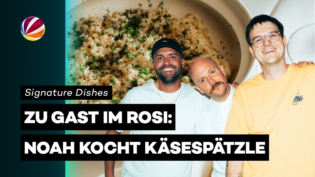 Bayrischer Soulfood in Zürich: Legendäre Käsespätzle vom Rosi | Signature Dishes mit Noah und Nico