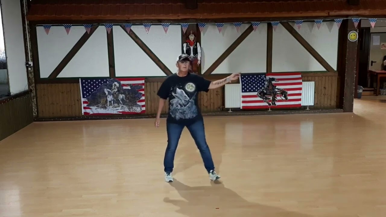 Ain´t Going Down Lernvideo Teach & Dance Line Dance Biene Teil 1