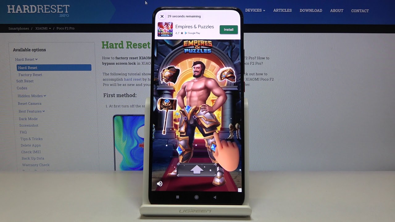 Dust Settle on XIAOMI Poco F2 Pro &ndash; FPS / Drops / Crashes Checkup