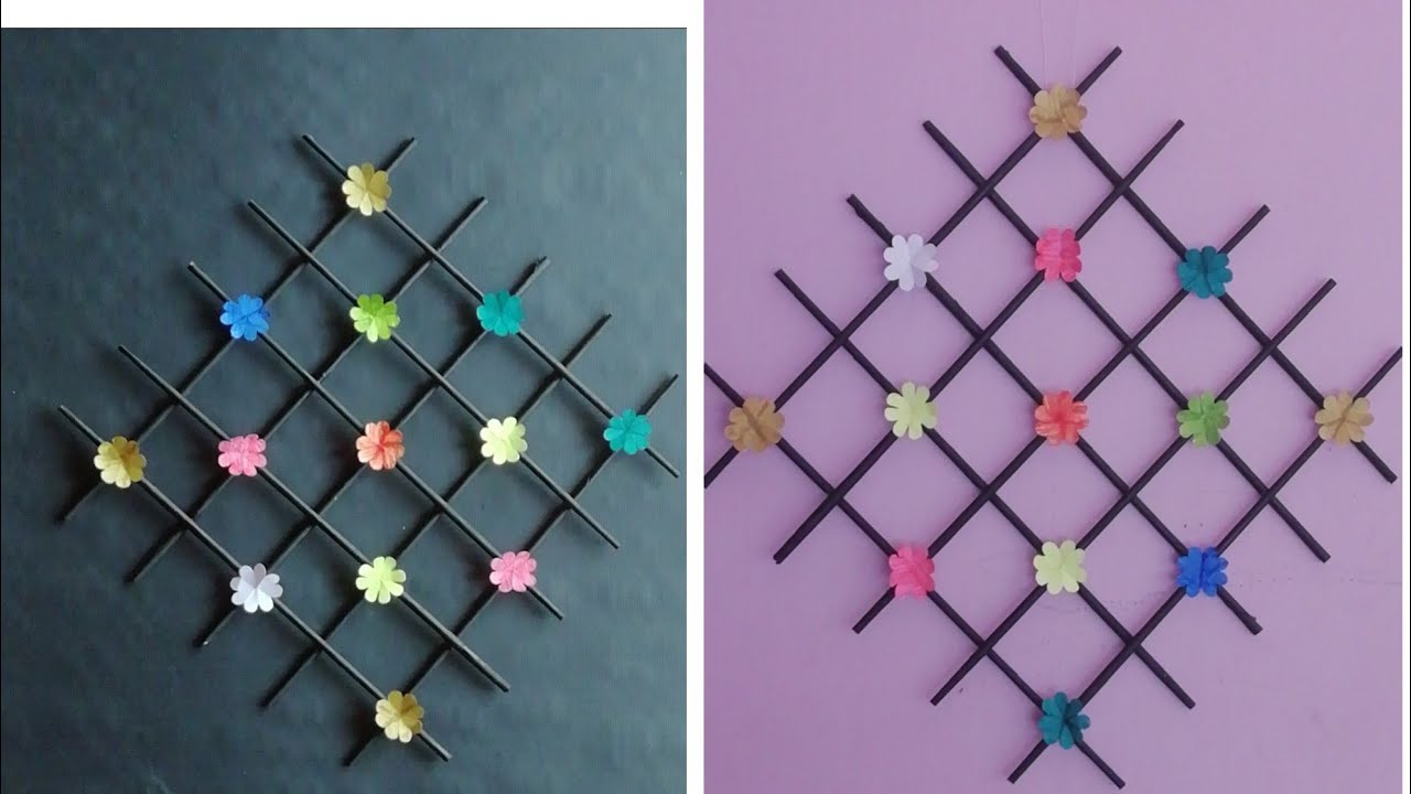 Simple home decor  | DIY Wall hanging | News paper craft | Hand made paper craft | CLOSE TO ART