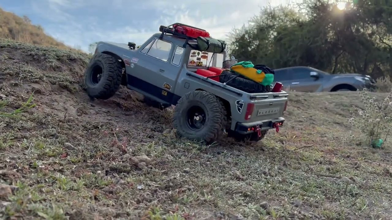 Una pasada por tranque seco #elementrc #hobbywingfusion #crawlers #tendencia #viral 