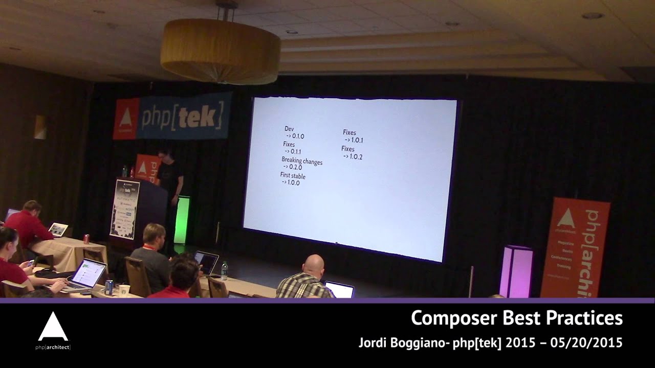 Composer Best Practices &mdash; Jordi Boggiano &mdash; php[tek] 2015