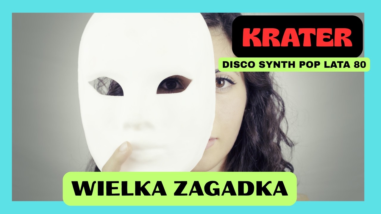 Krater – Wielka Zagadka (Official Video) | Disco Synth Pop AI