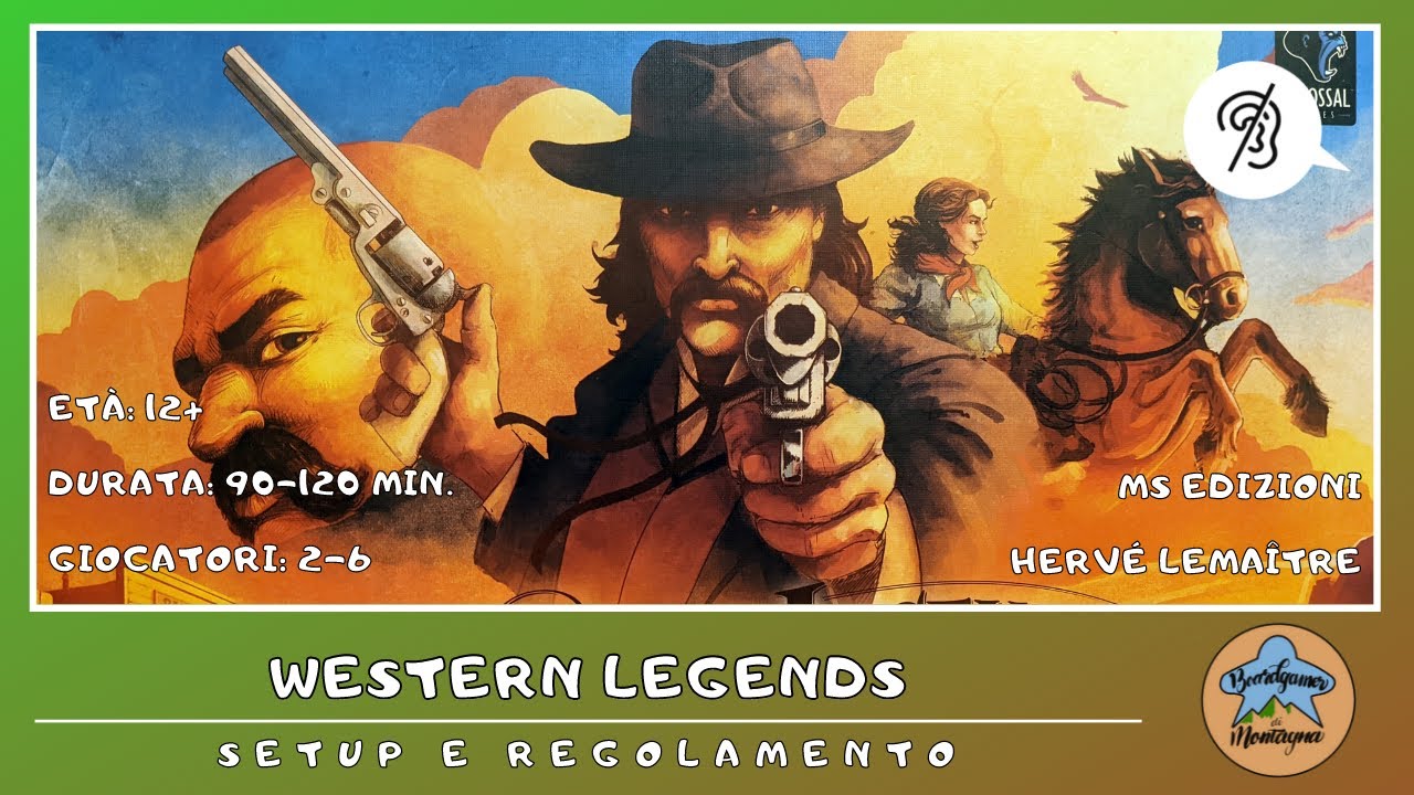 Western Legends - setup e regolamento in italiano (tutorial) [SUB ITA]