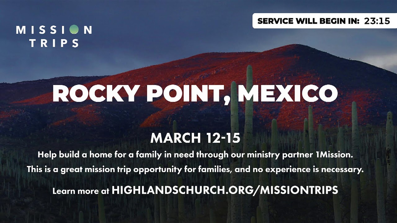 Highlands Sunday Service (9:00am)
