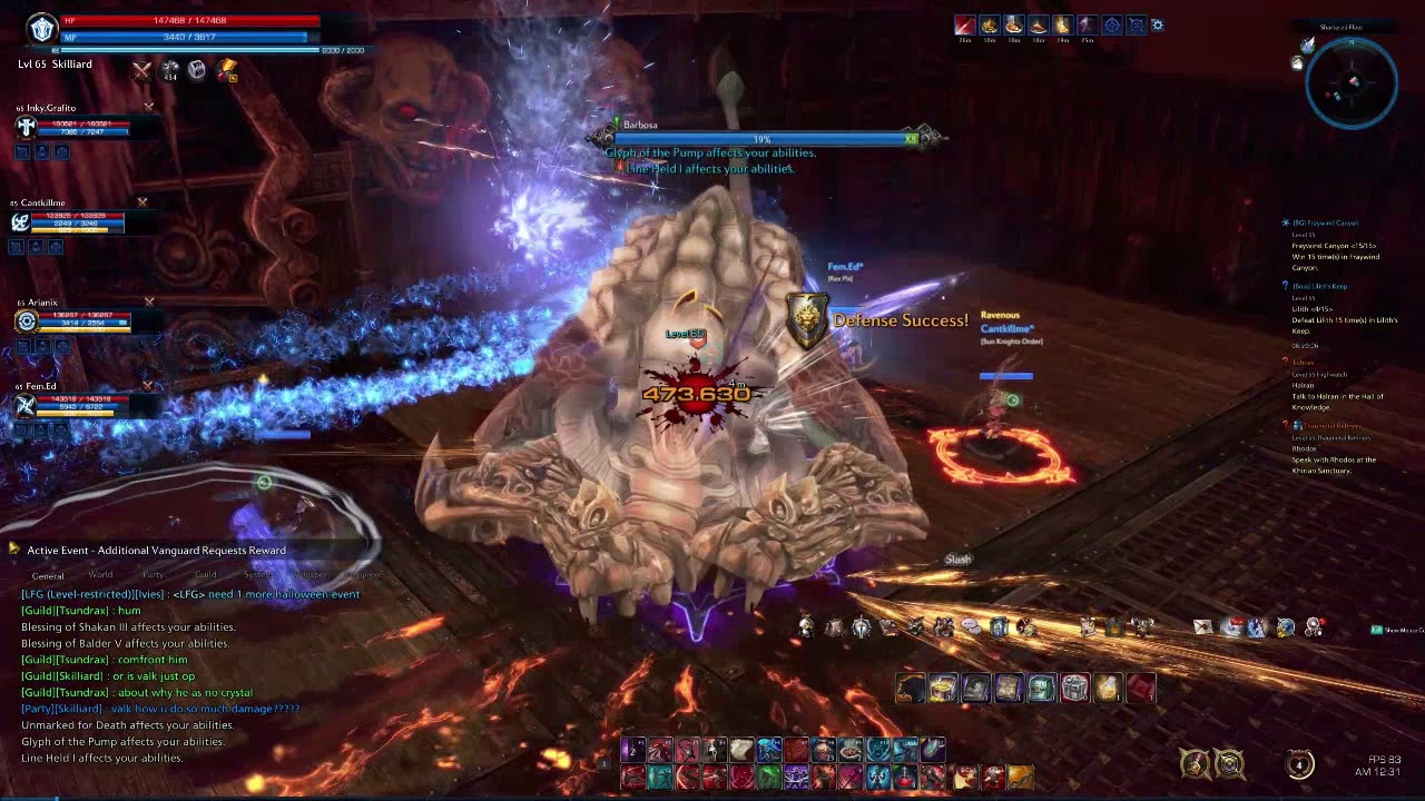 Came Across a Hacking Valkyria in Tera Today....