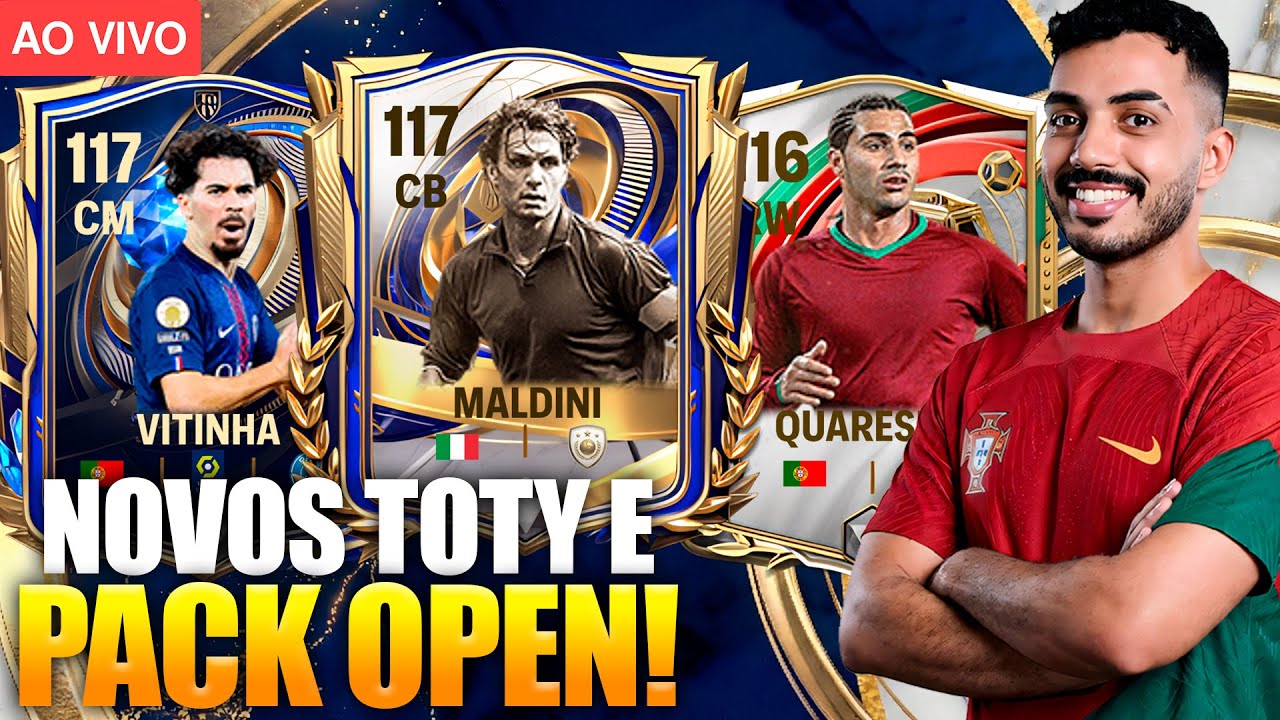 EVENTO NOVO AGORA! 🚨 PACK OPEN dos NOVOS TOTY no FC MOBILE 26!