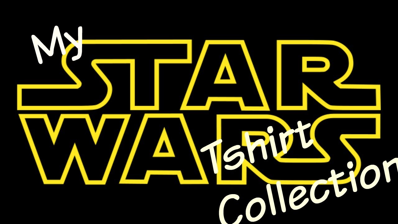 My Star Wars T-Shirt Collection