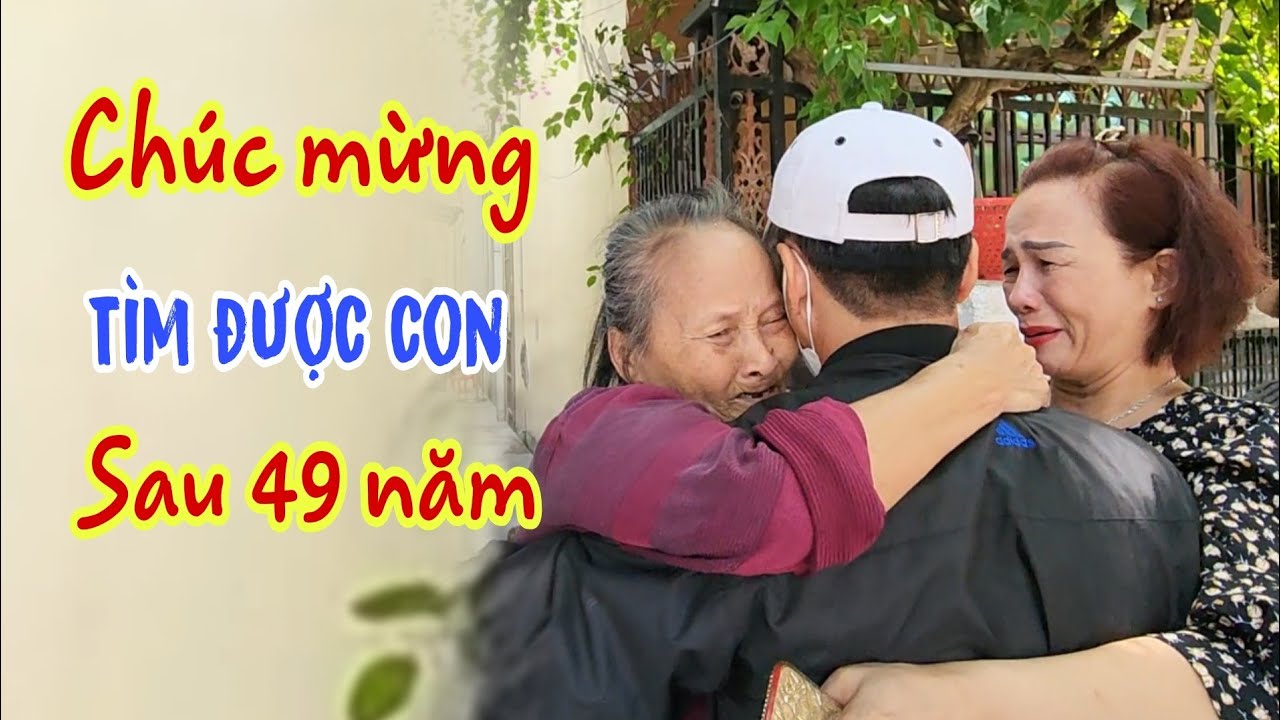 49 năm mới cảm nhận được hơi ấm của Mẹ ấm áp thế nào. Từ đây Mẹ cũng  không là người neo đơn nữa.