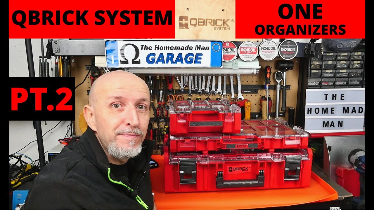 Qbrick System ONE RED HD Organizers.