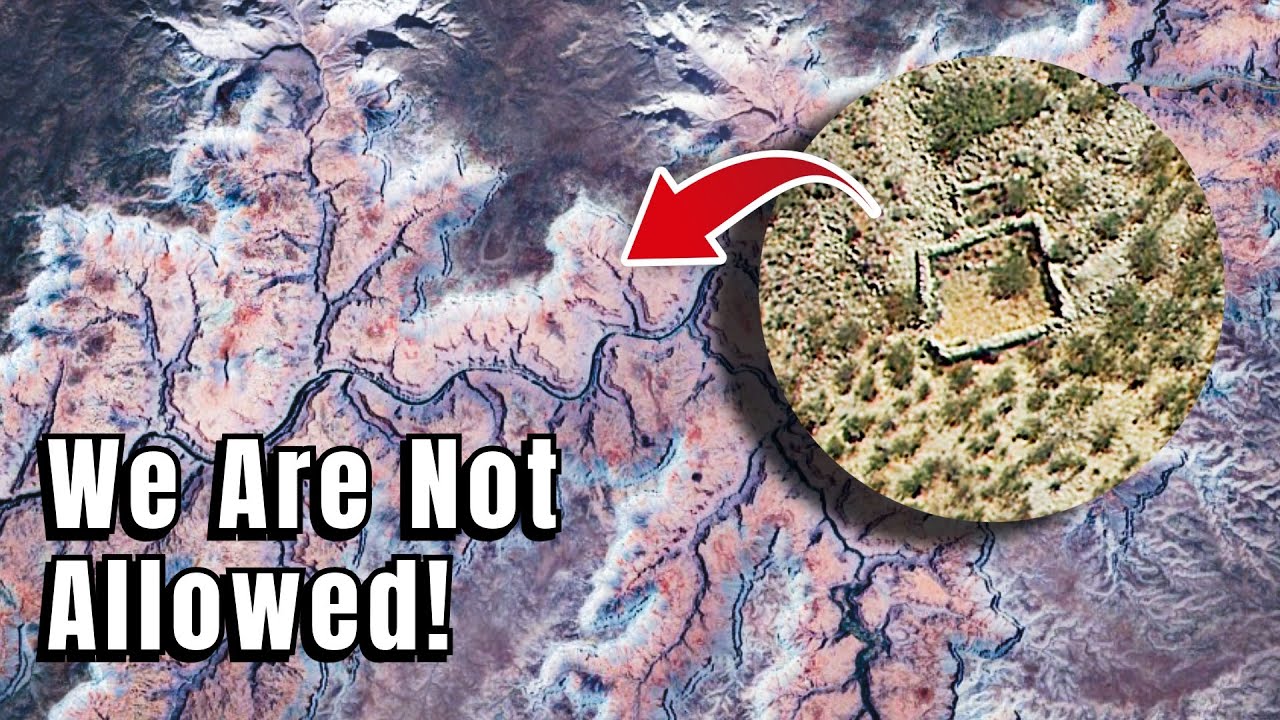 Я обнаружил скрытые места в Гранд-Каньоне с помощью Google Earth. Что это?
