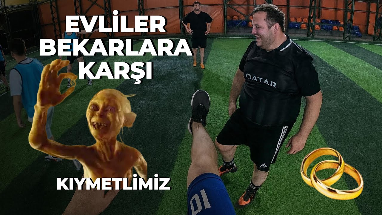 HAKEME İTİRAZ ÜSTÜNE İTİRAZ! EVLİLER BEKARLARA KARŞI HALI SAHA MÜCADELESİ!