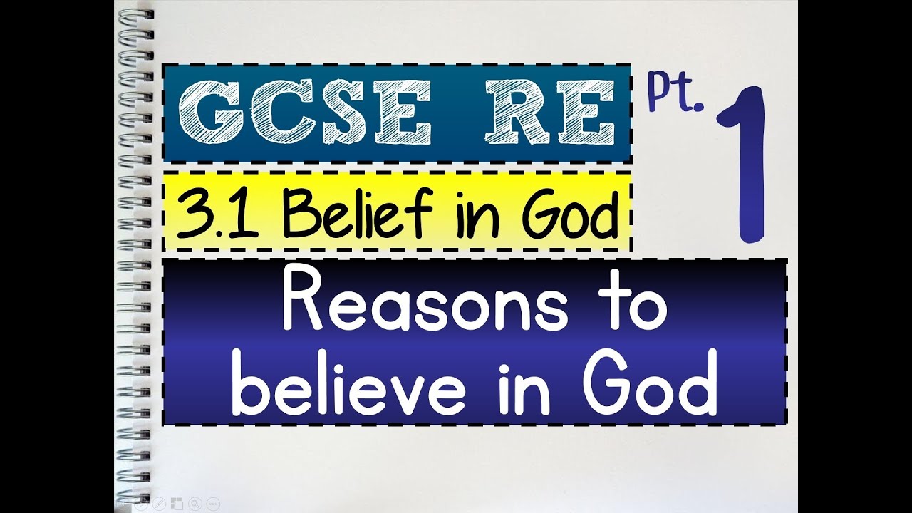 GCSE RS Unit 3.1 (Part 1 of 3) Reasons to Believe in God | by MrMcMillanREvis