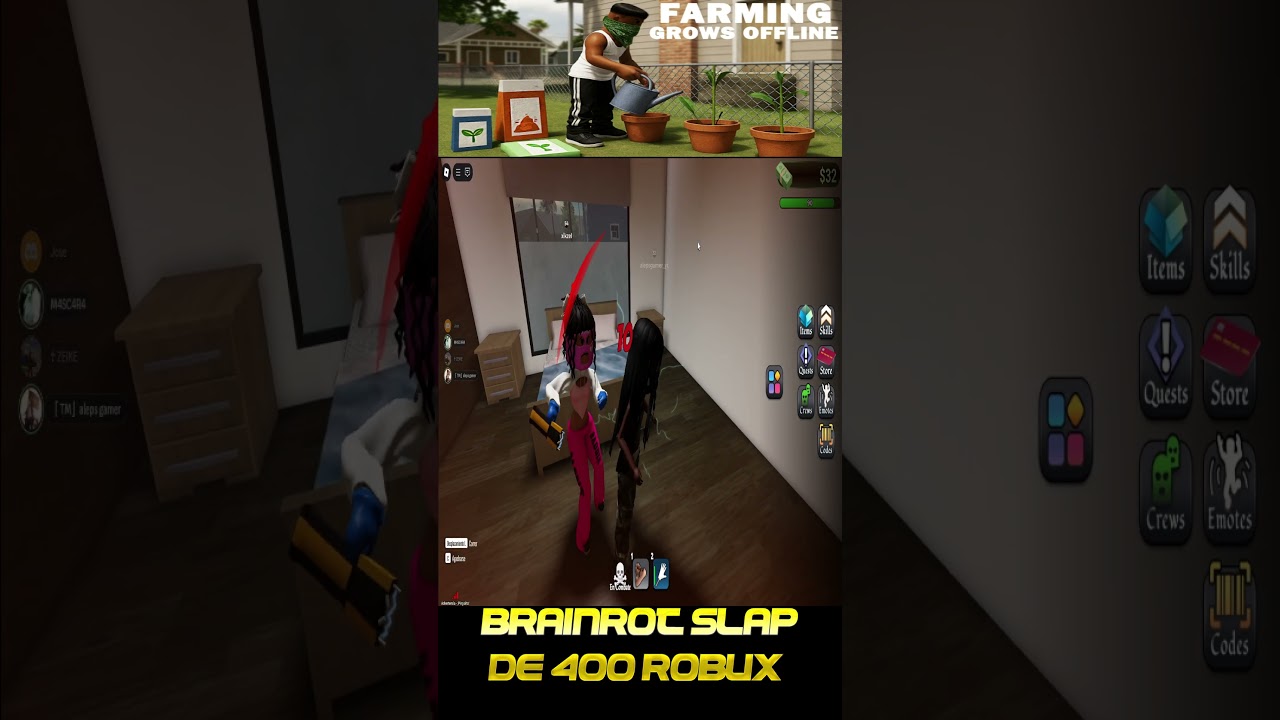 🔥BRAINROT SLAP BLOCK SPIN🤯😱 #blockspin #roleplay #alepsgamer #roblox #blockspinhack