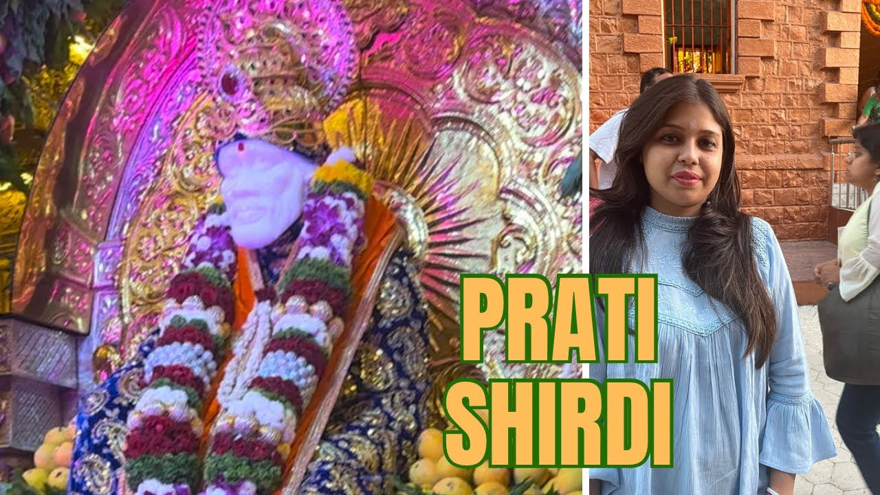 PRATI SHIRDI TEMPLE/ SHIRGAON, PUNE/ SHRI SAI BABA MANDIR/vlog