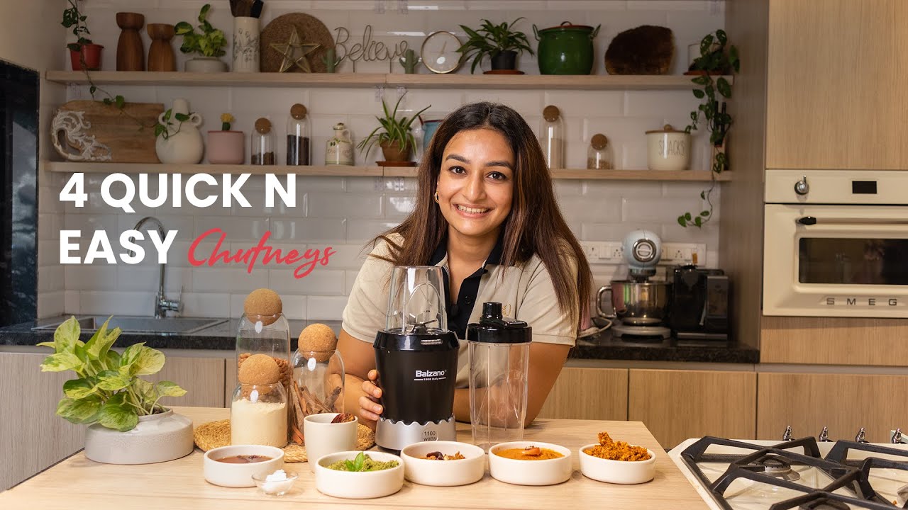 4 Easy chutneys that you can make with the new Balzano Nutri Blender 1100w, Mixer And Juicer