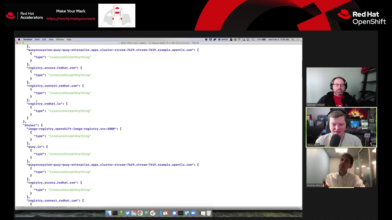 OpenShift Administrator’s Office Hour (Ep 16): Container Registries