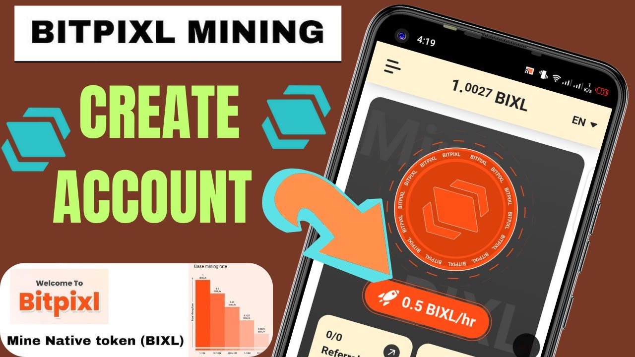 BITPIXL mining: how to register on Bitpixl | Earn Free $BIXL | Free crypto tokens without investment