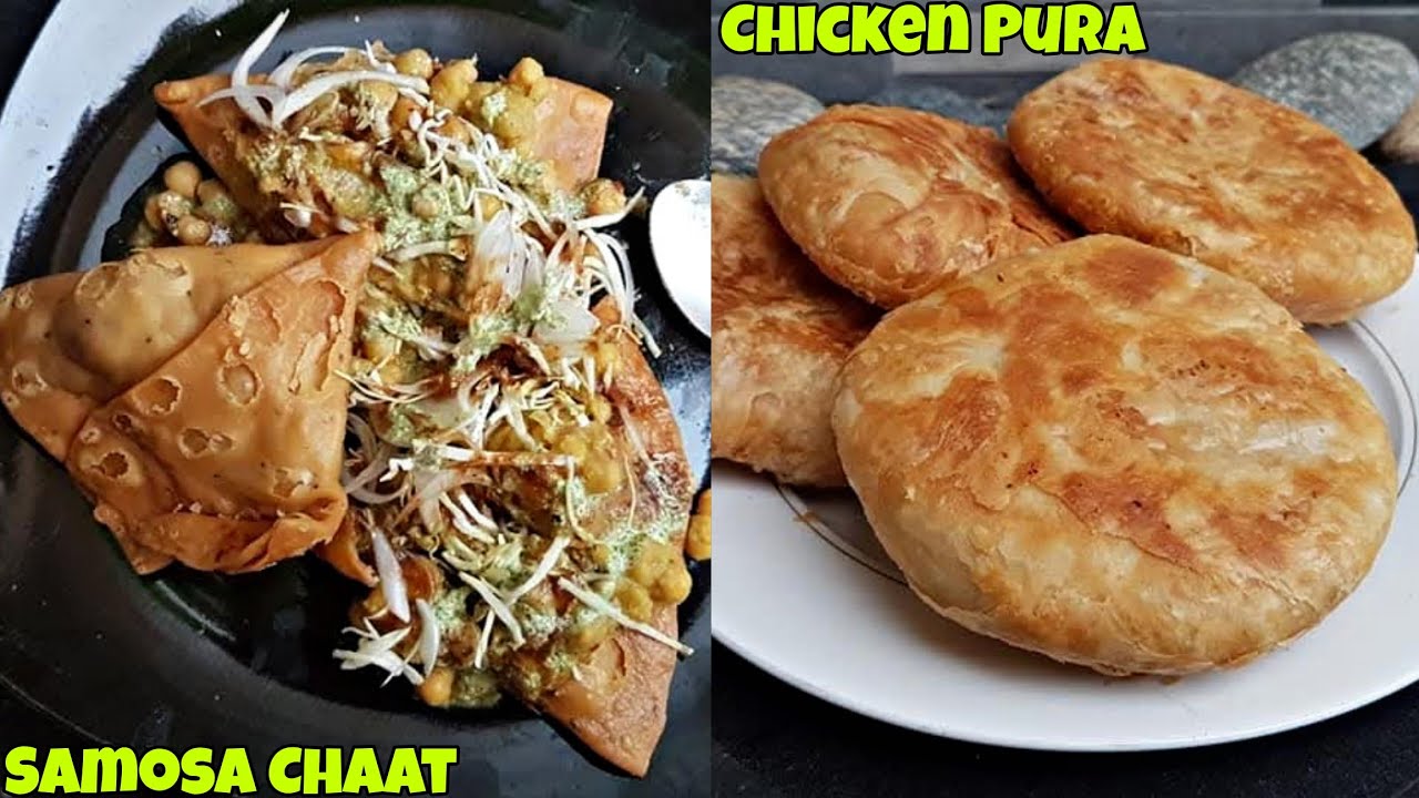 Chicken Pura & Samosa Chaat By Nida's Cuisine