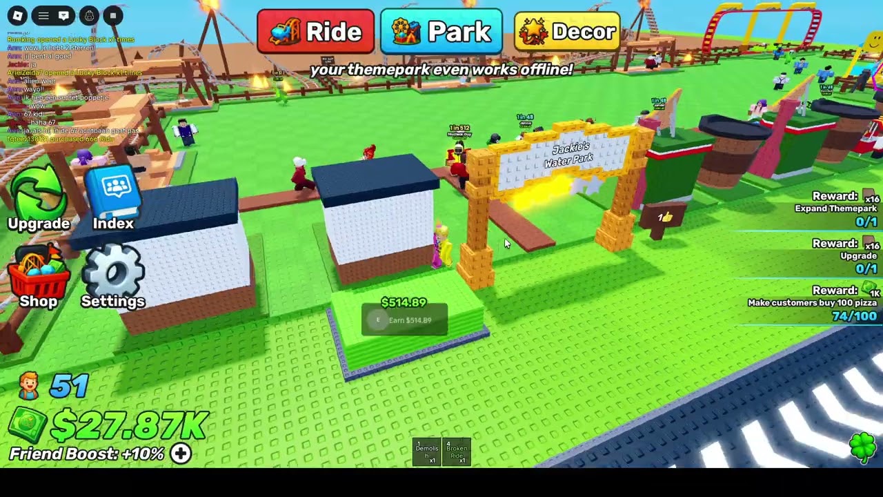 (3) Hoe lang duurt het om een 5 sterren pretpark te krijgen in Roblox?