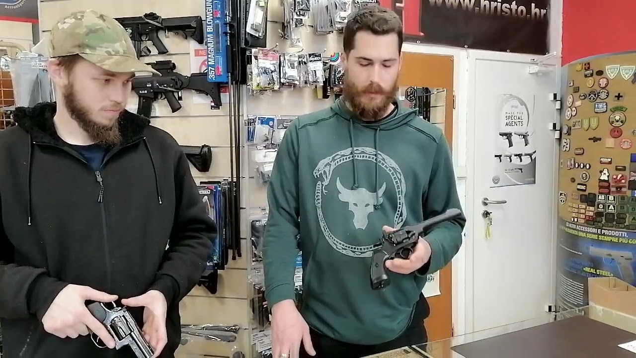 Hristo airsoft Vlog: Airsoft revolveri Dan Wesson 715 2.5