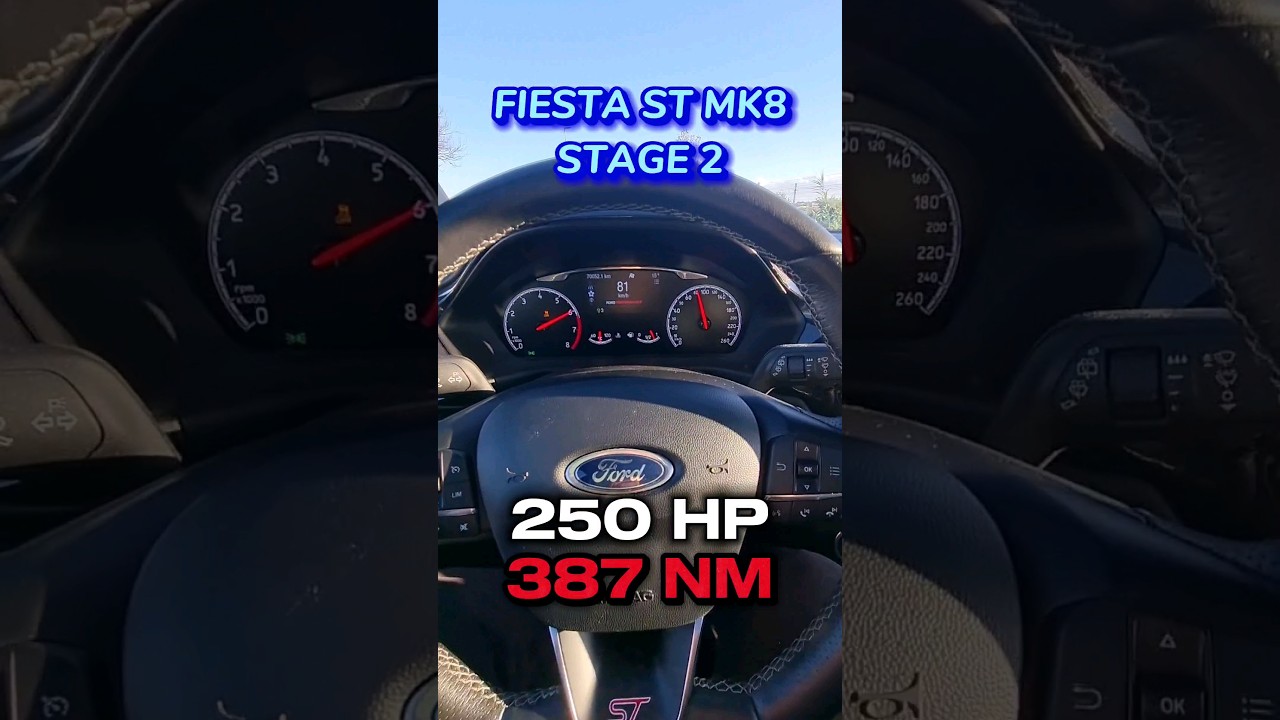 FORD FIESTA ST MK8 STAGE 2 🤩 #shortsvideo #shortvideo #shorts #short #ford #fordfiesta #cars #like