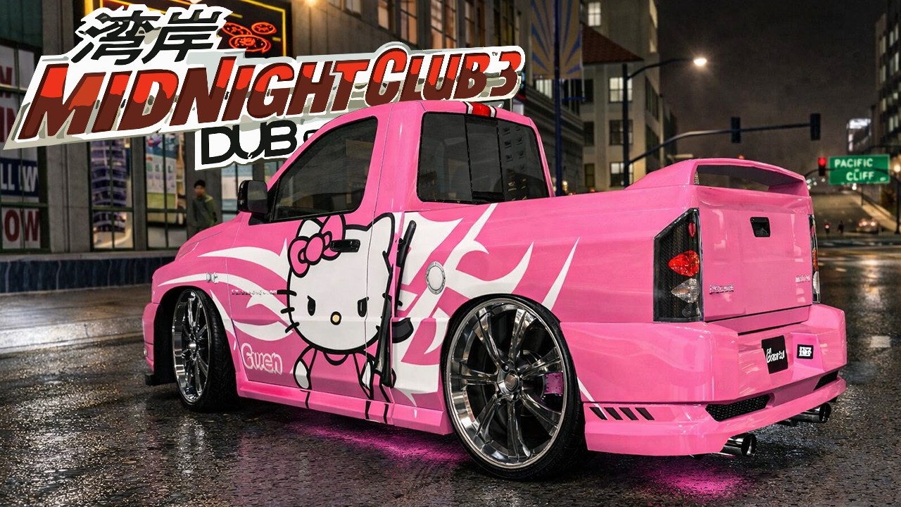 RAM SRT 10 x Hello Kitty │ Midnight Club 3 Remix