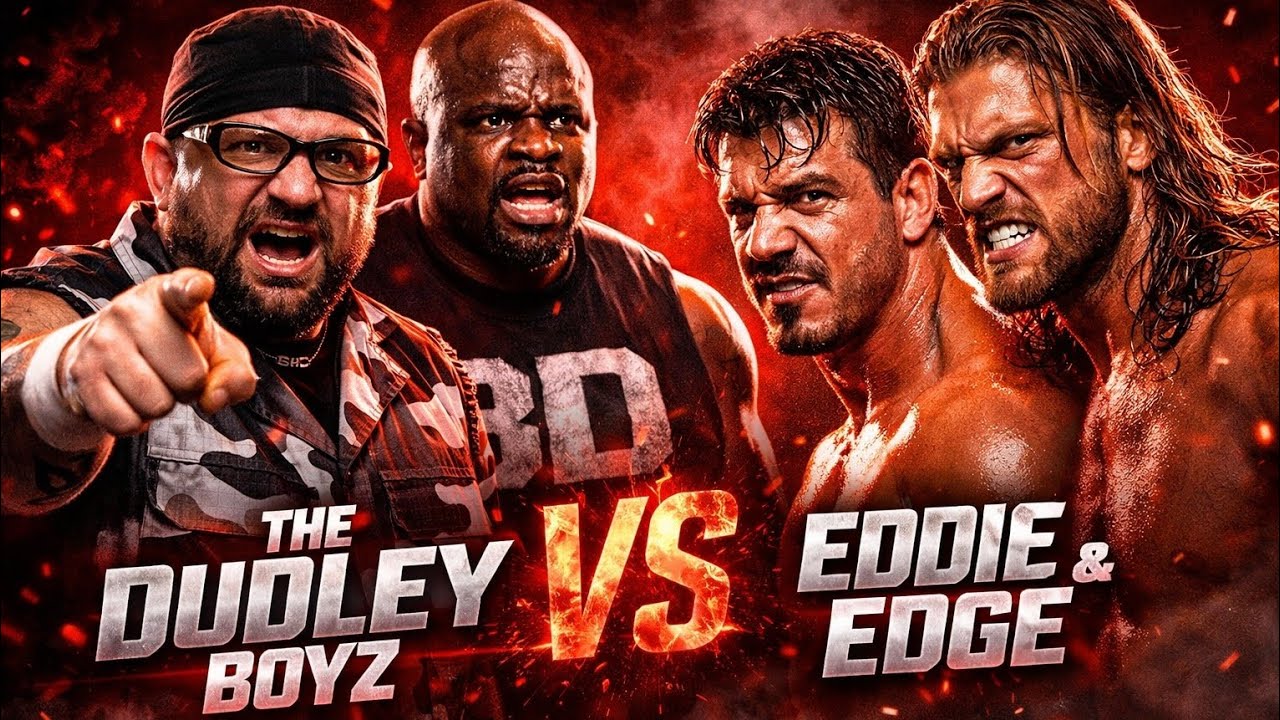 #wwe Bubba Ray Dudley D-Von Dudleyvs The Edge Eddie Guerrero - Tag Team Match #4k #60fps 