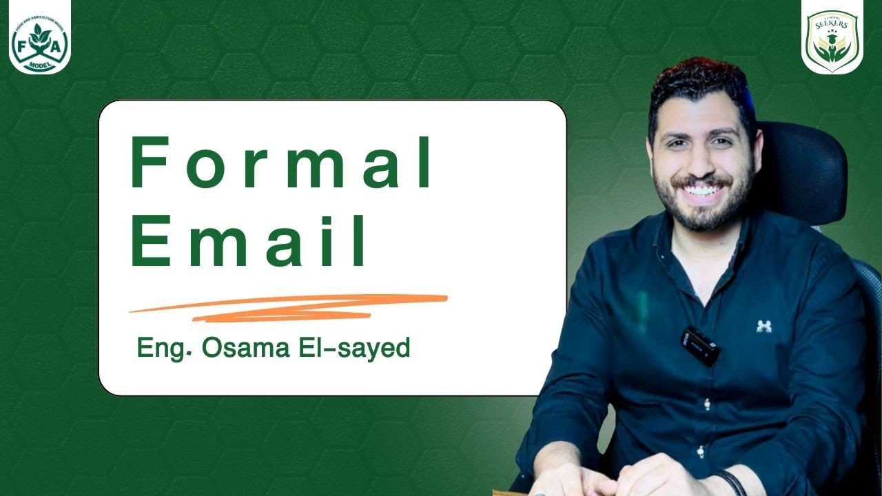 Formal Email