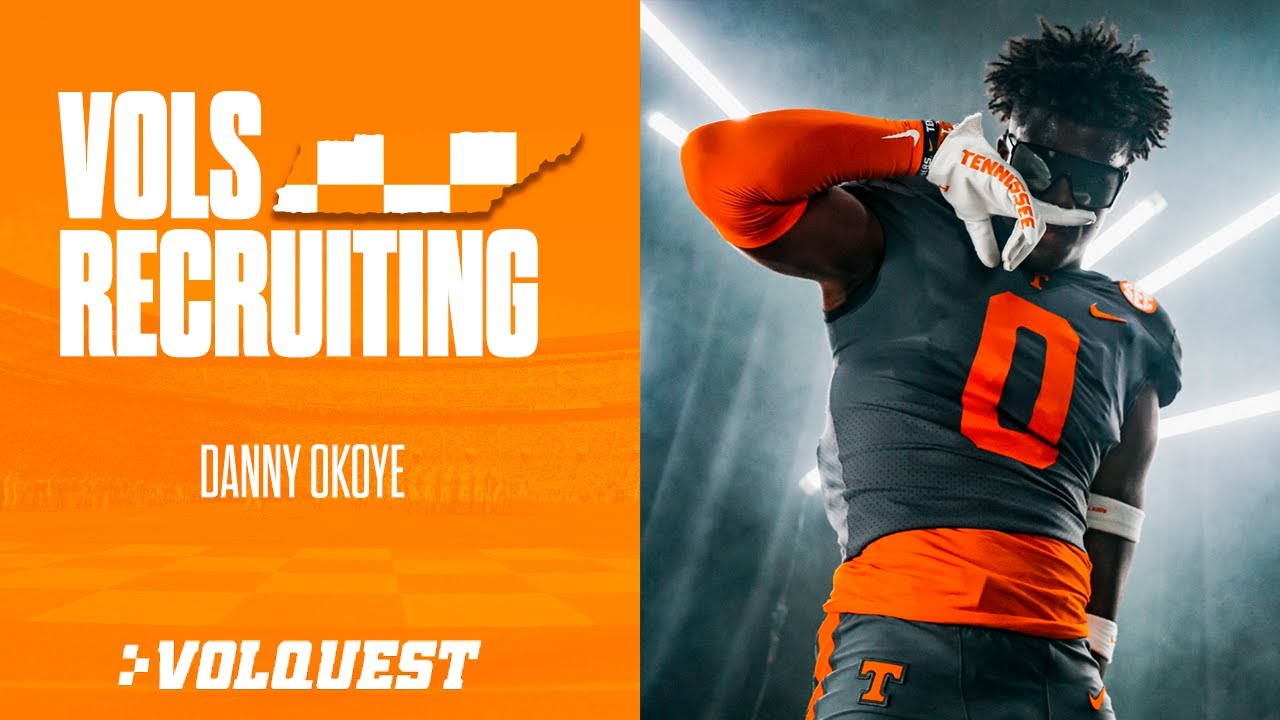 Tennessee football recruit ⭐️⭐️⭐️⭐️ Danny Okoye talks unofficial visit to Tennessee as Vols rise