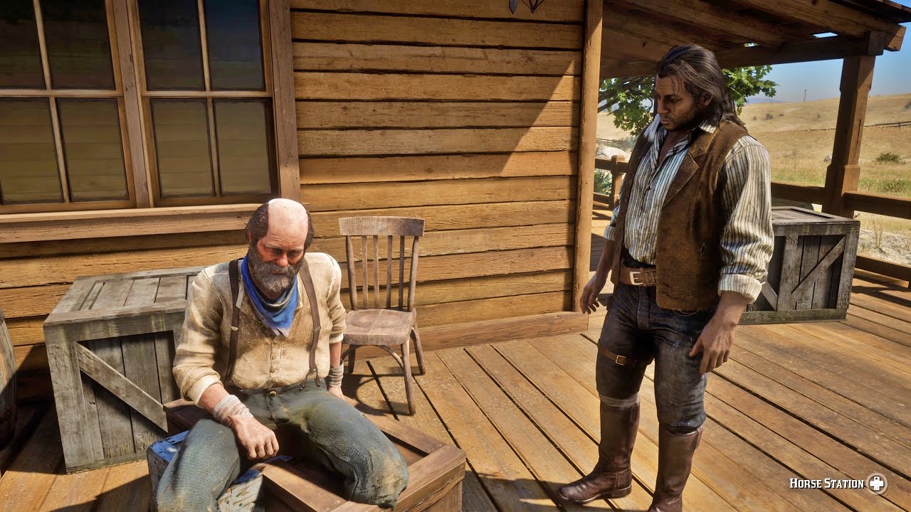 Uncle's Conversations at Beecher's Hope Ranch / Hidden Dialogue / Red Dead Redemption 2