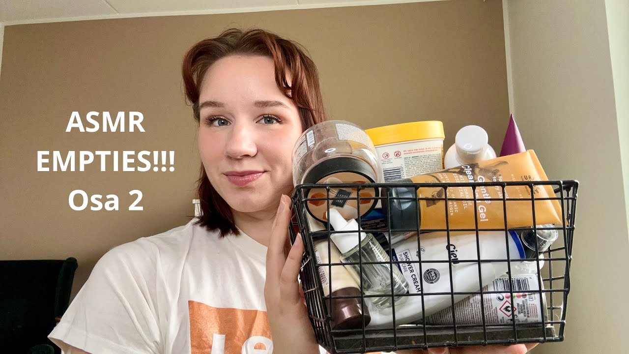 ASMR SUOMI 2025 Eka empties ✨ (Osa 2)