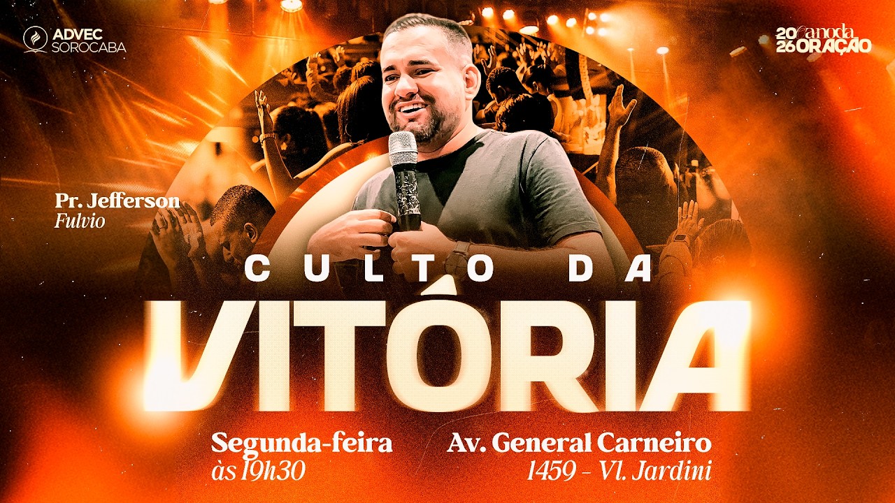Culto da Vitória | Pr. Jefferson Fulvio - 16.03.26