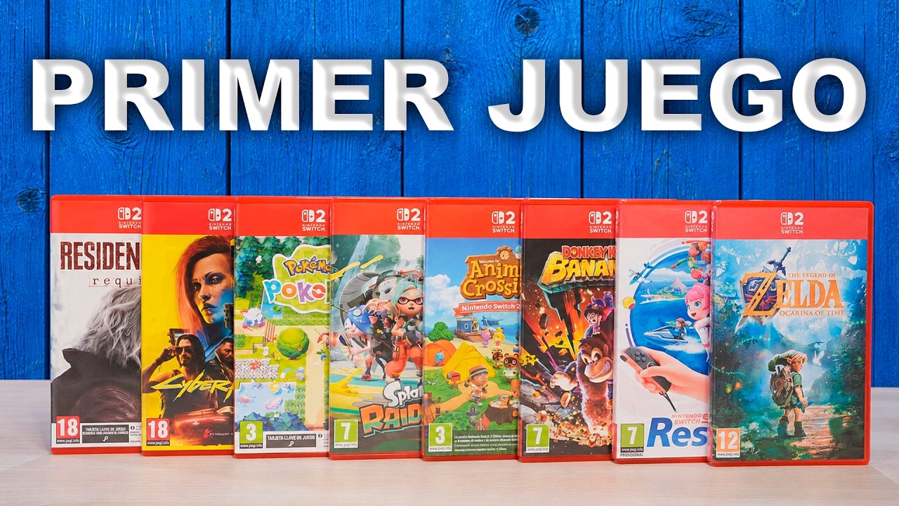 Qu&eacute; JUEGO comprar PRIMERO en Nintendo Switch 2