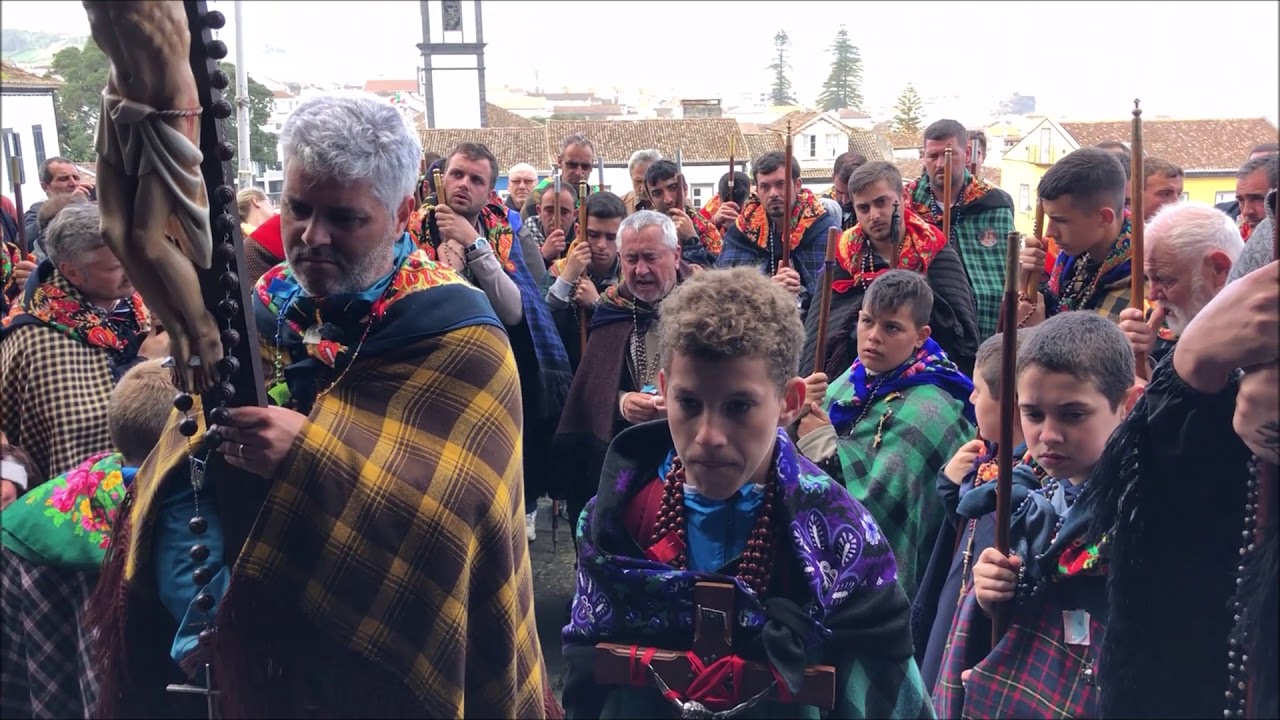 Chegada dos Romeiros da Matriz da Ribeira Grande - 07.Abril.2019